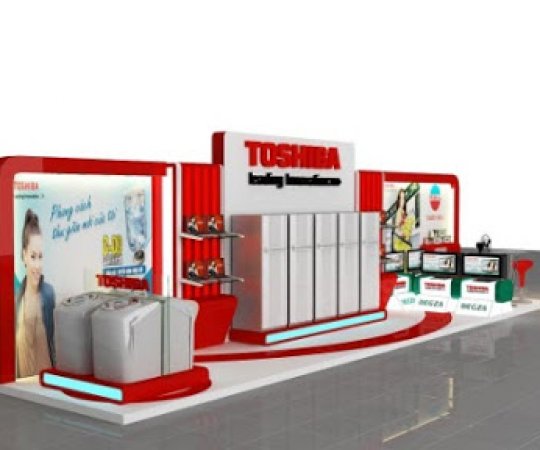 Thiết Kế Booth Bán Hàng Di Động Giá Rẻ